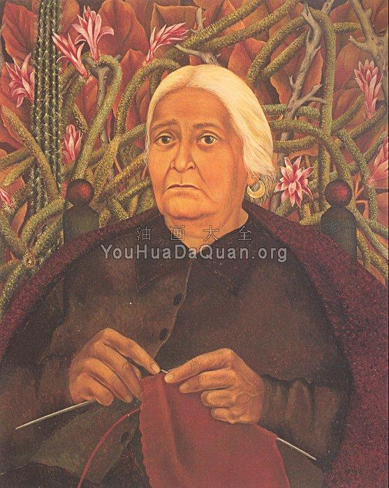 Portrait of Dona Rosita Morillo - 弗里达·卡洛